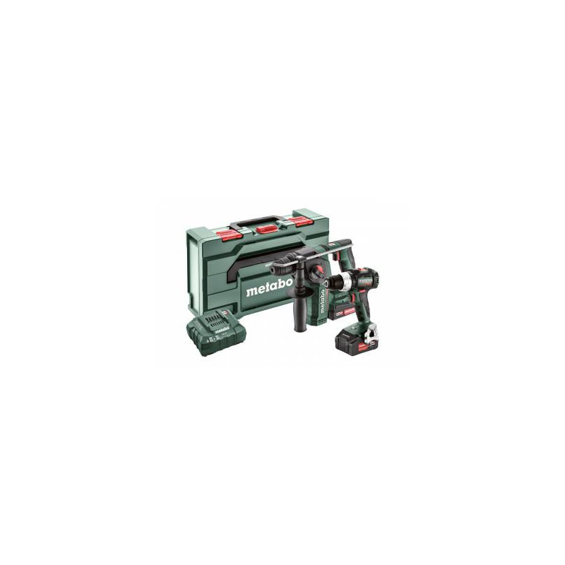 685182000 METABO.COMBO 18V 2.5.2 RINKINYS (BS 18 LT BL +BH 18 LTX BL) 2.0+4.0Ah +METABOX %%%