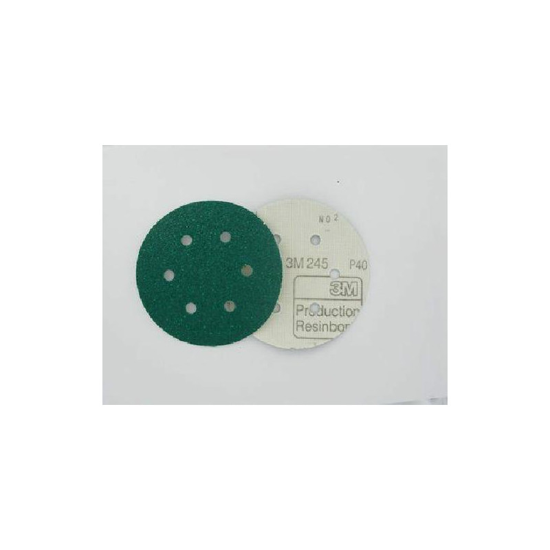 7000034067 "3M HOOKIT DISK" 150mm 245 P120 /50vnt% ŽALIA 3M514045