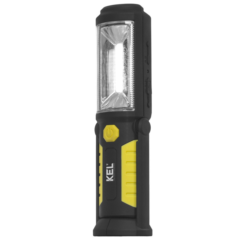 W98523 KEL DIRBTUVIŲ DEGIKLIS. 3W COB LED ĮKRAUNAMAS. SU POWERBANK LW-1PB