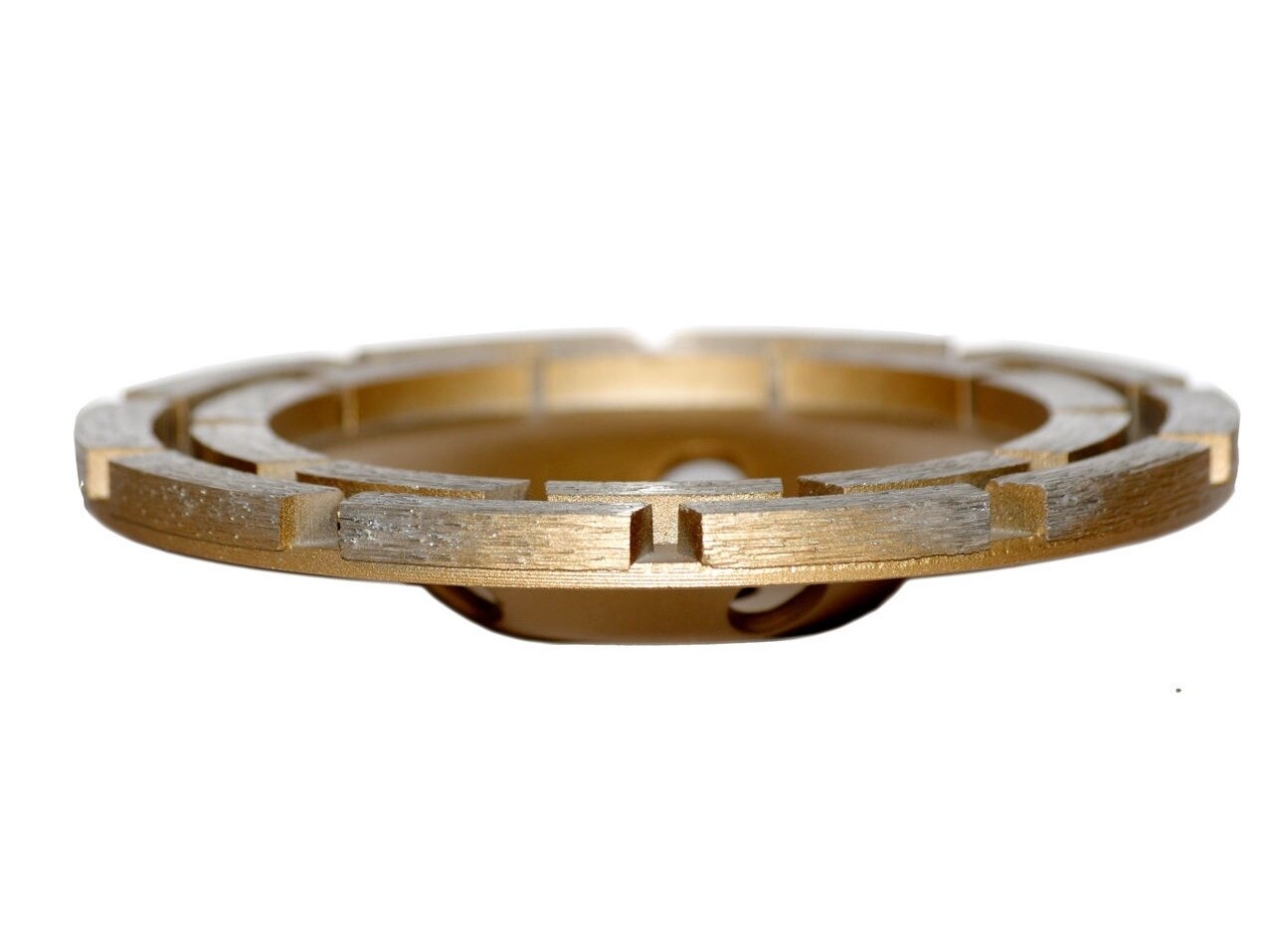 Deimantinis šlifavimo diskas | lėkštės tipo | dviejų eilių | M14x125 mm (DR0125B)