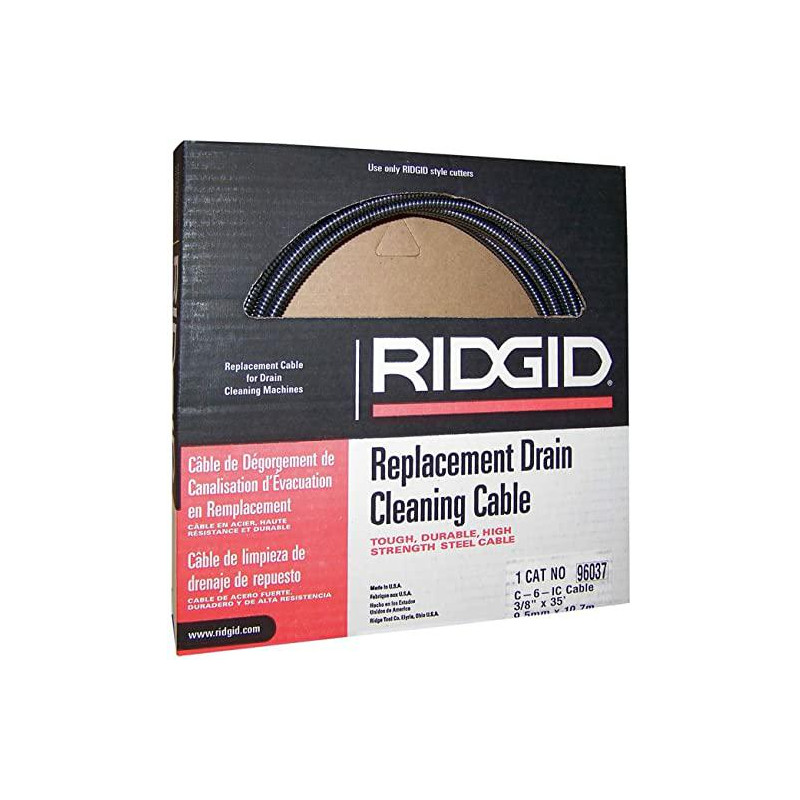 96037 RIDGID spyruoklinė jungtis T2 (16 mm) 10 mm C-6 IC
