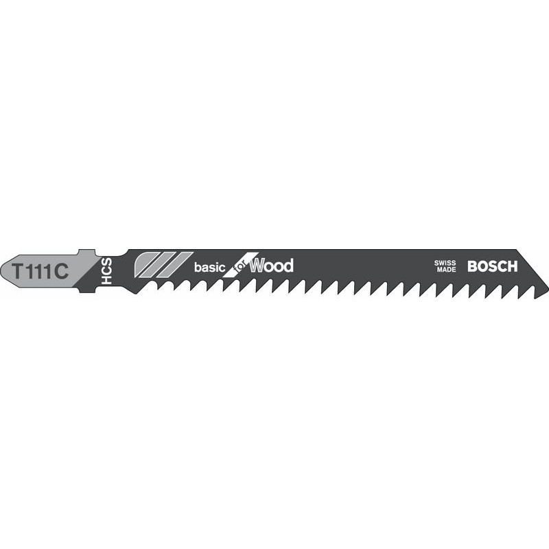 2608637878 BOSCH TOOL T111C / WOOD /100 vnt.
