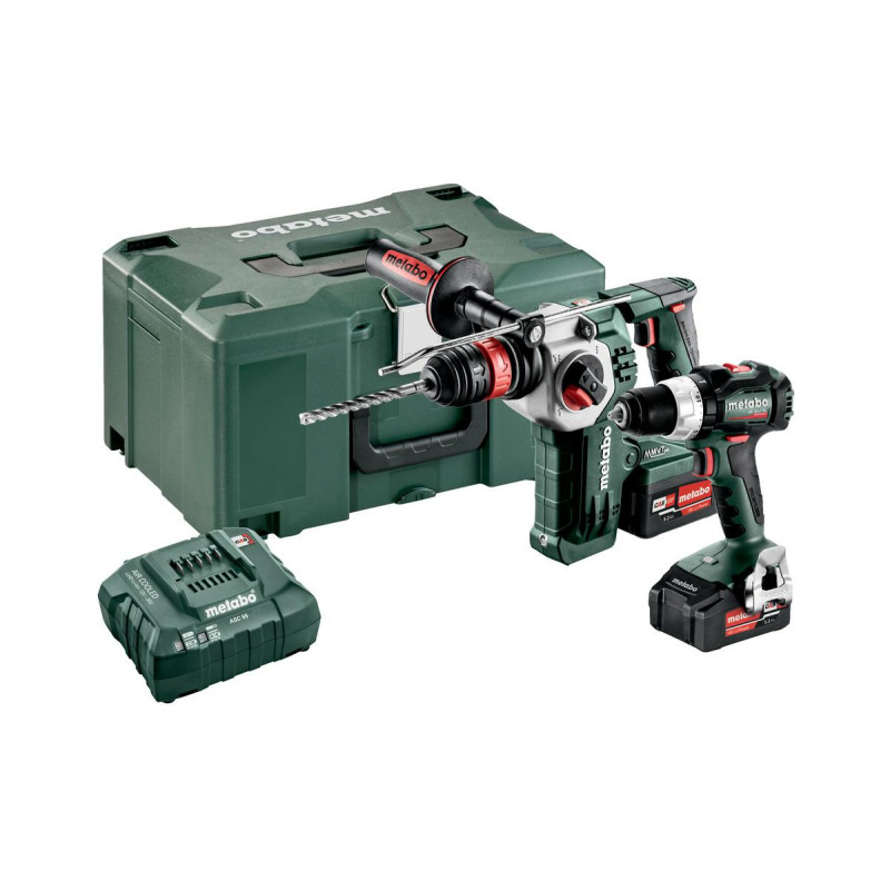 685139650 METABO.KIT BW COMBO 18V 2.4.8 (BS 18 LT BL +KHA 18 LTX BL 24 Quick) 2x5.2Ah METALOC %%%