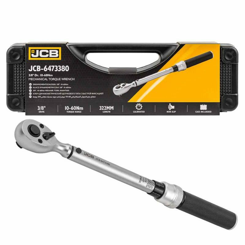 JCB-6473380 JCB dinamometriniai raktai 3/8" 10-60Nm