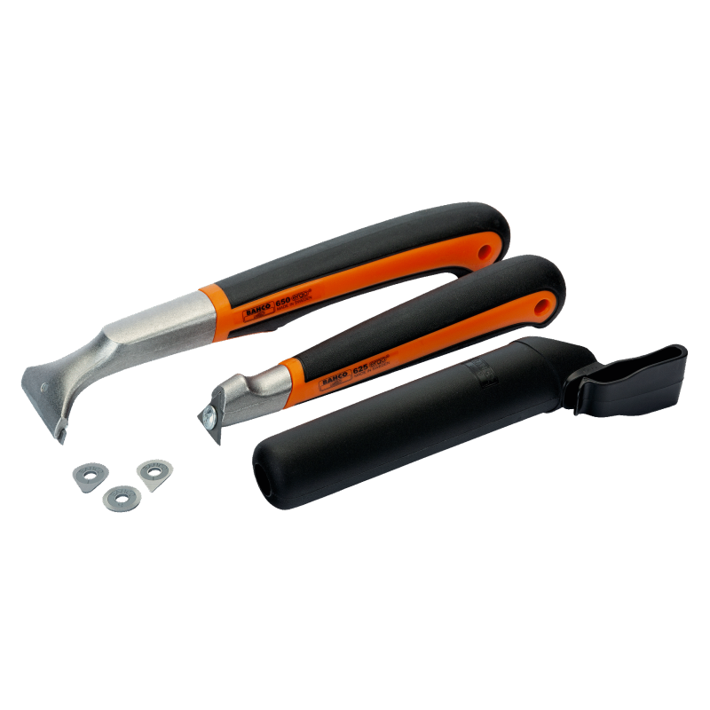 SCRAPER-SET2 "BAHCO" GRANDIKLIŲ RINKINYS 625+650+AŠMENYS