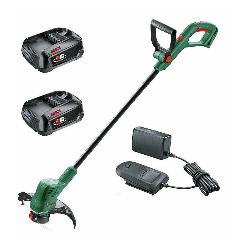 06008C1C05 BOSCH.ELECTR.VEE PJAUNAMOJI. EASY GRAS CUT 18V-260 2x2.0Ah