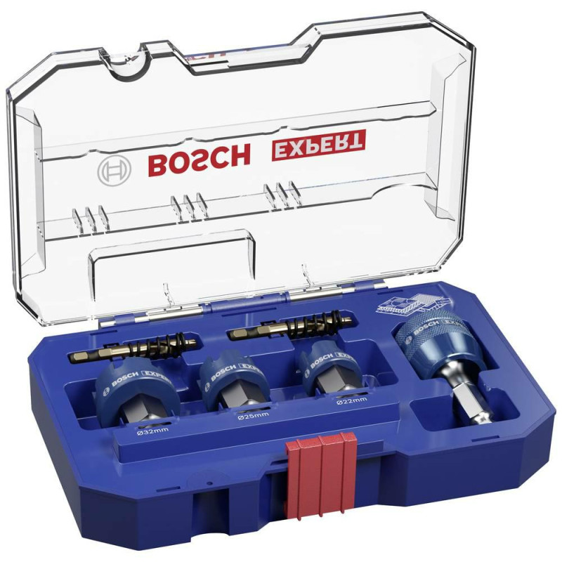 2608900502 BOSCH SHEETMETAL TCT DURELIŲ RINKINYS /6 vnt. EXPERT
