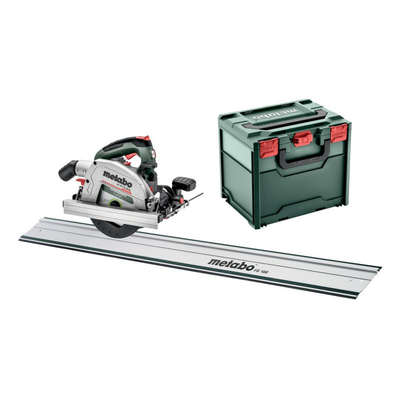 691194840 METABO.SAW KS 18 LTX 66 BL KARKASAS + BĖGIS FS 160 METABOX 340
