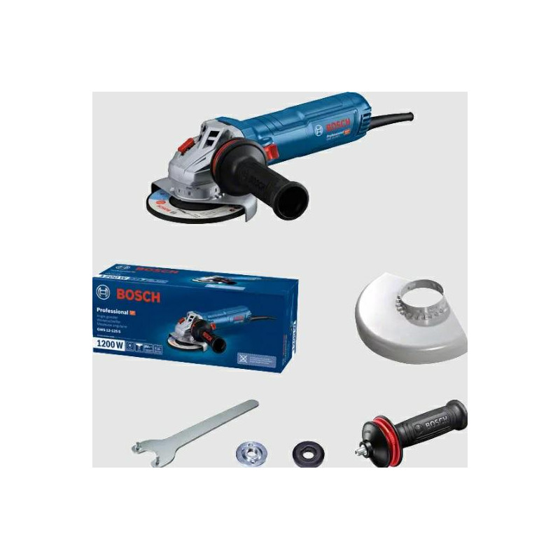 06013A6020 BOSCH.ANGLE-GRINDER.1200W/GWS 12-125 S SPEED REG.