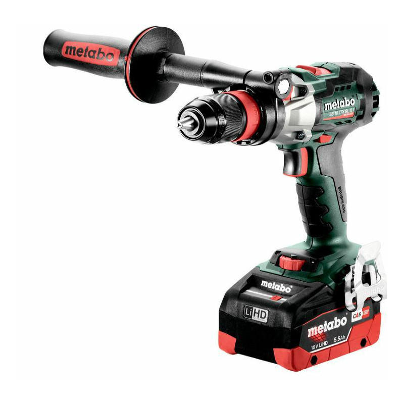 602361660 METABO.UD.SB 18 LTX BL Q I 130/65Nm 2x5.5Ah LiHD tvarkyklė