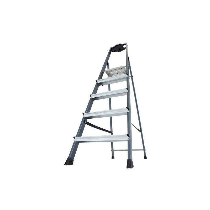 126436 KRAUSE LADDER SECURO ALUM. 5 ŽINGSNIAI