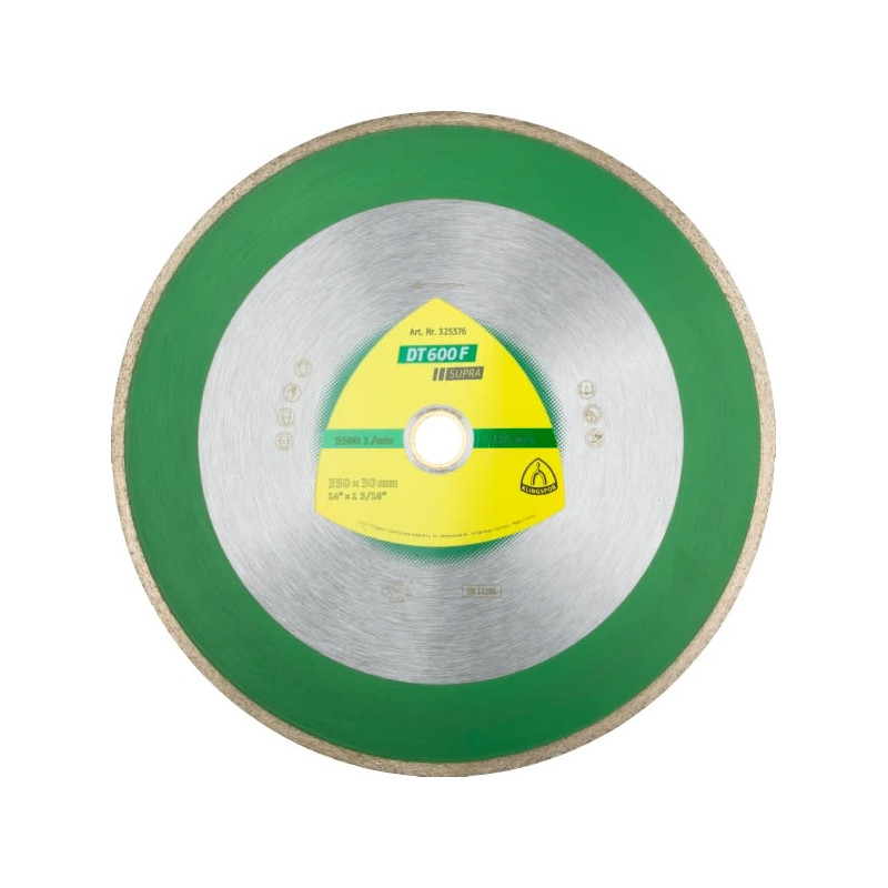 325375 K.DIAM.FULL DIAM.300mm x 2,0mm x 30/25,4mm DT600F CERAMIC.