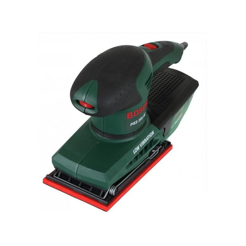 0603340220 BOSCH.OSCILL Šlifuoklis PSS 250 AE /250W 92x182 mm RPM REG. /WAL. ...