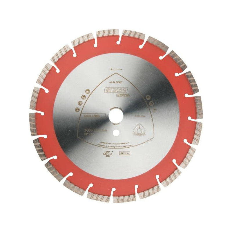 325079 K.DIAM.SEG.disc.300x2.8x25.4 DT900B