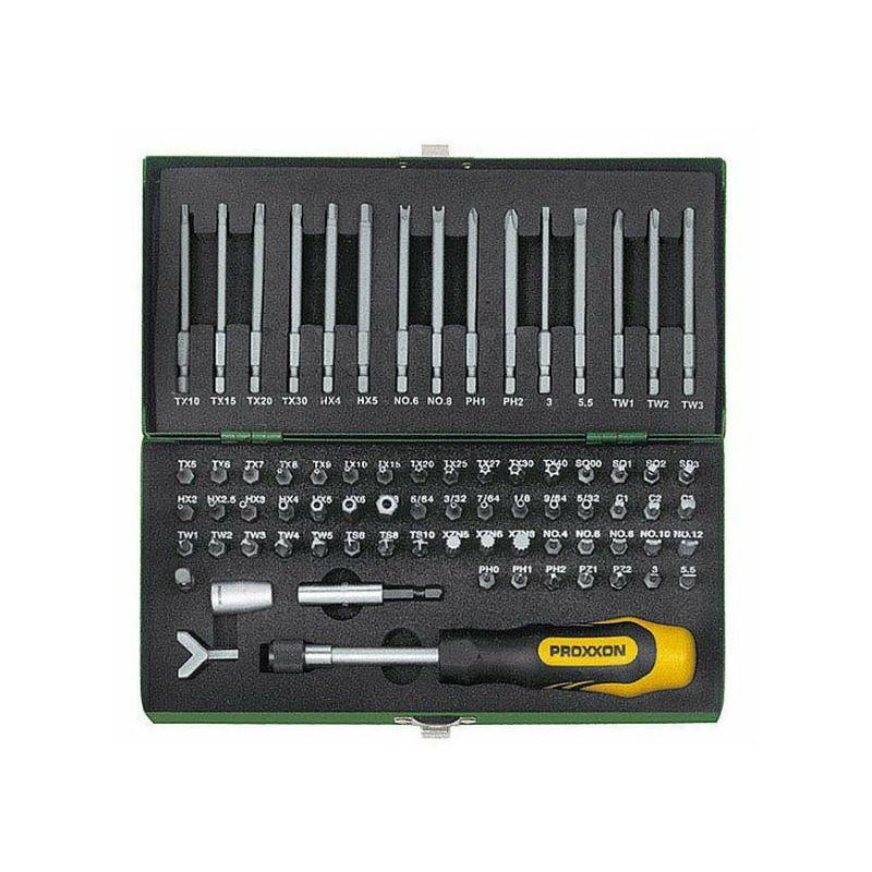 PR23107 PROXXON KIT.BITS 75cz. SUPER