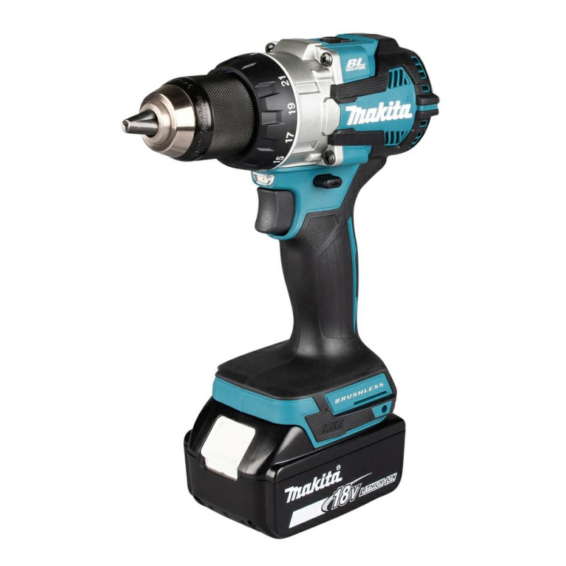MAKITA.18V gręžtuvas DDF489RTJ 73/40Nm 2x5.0Ah