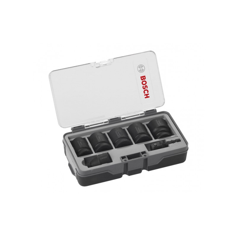 2608551029 BOSCH 1/2" smūginių galvučių rinkinys 7vnt.IMPACT ...
