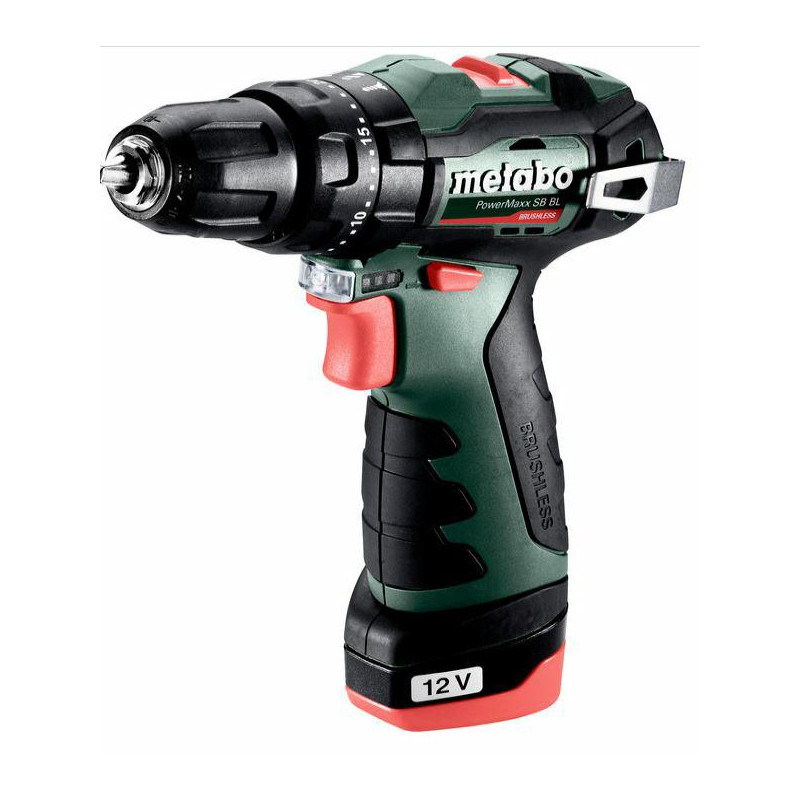 601784500 METABO.UD.12V SB BL 38/20Nm 2x2.0Ah vairuotojas
