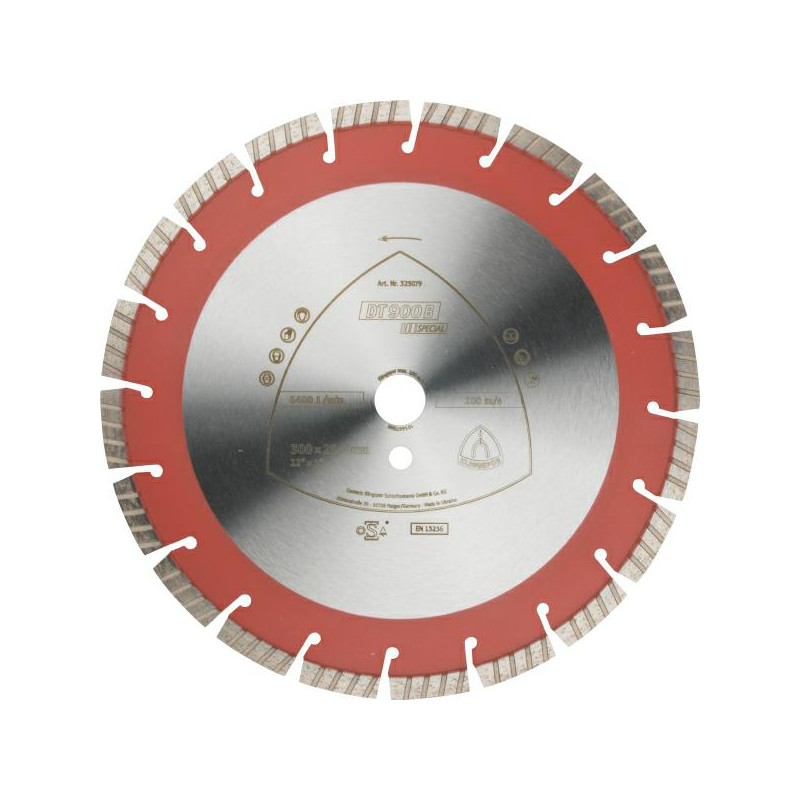 347490 K.DIAM.SEG.disc.400x3.6x25.4 DT900B