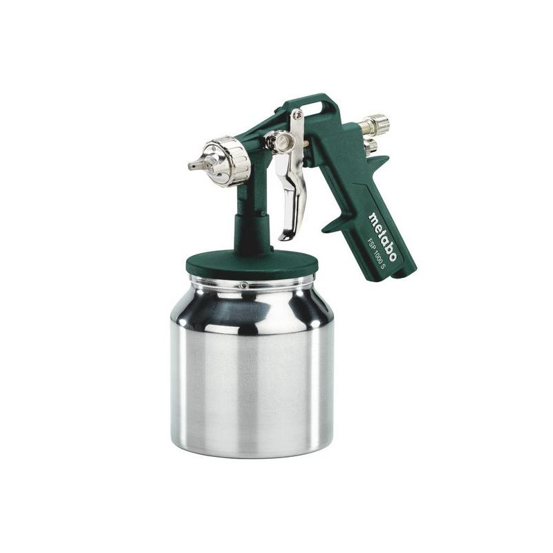 601576000 METABO.PNE.SPRAY-GUN. FSP 1000 S 1,5 mm, 4,5 bar, 240 l/min, apatinis bakas