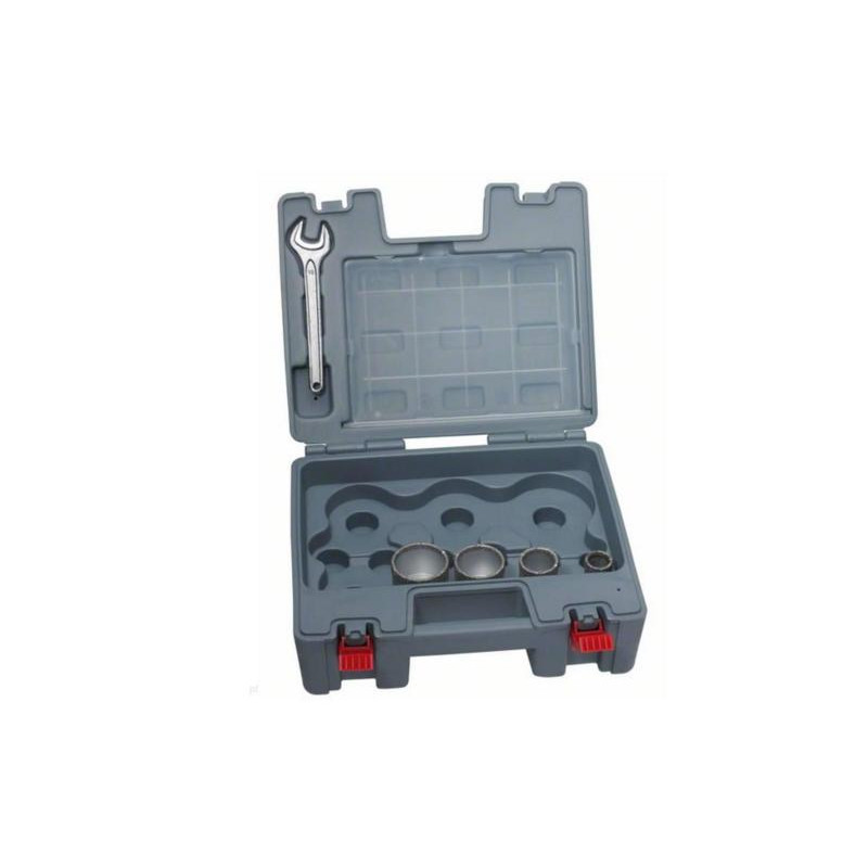 2608587137 BOSCH CORONA M14 4el. DIAMANTINIS PAVIRŠIUS / BUTTED DIAMANT 25, 35, 45, 51 mm