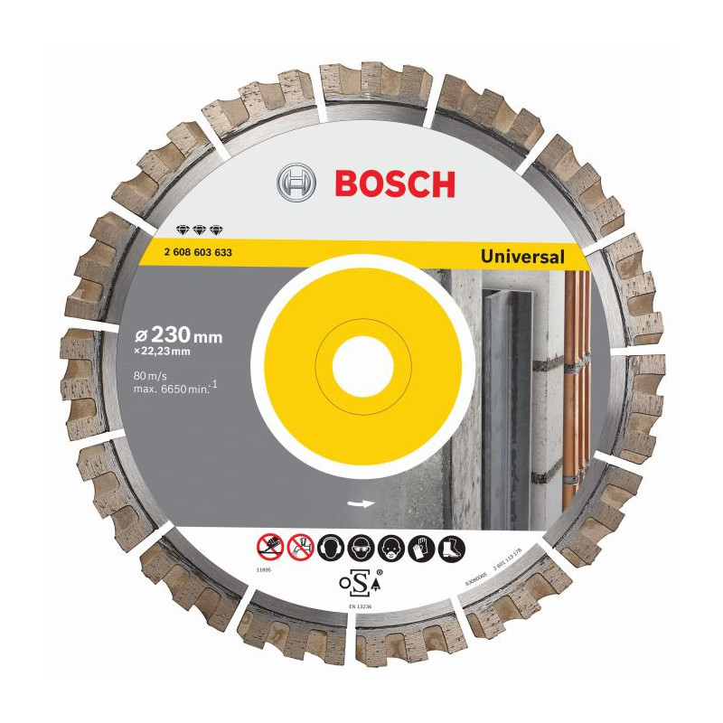 2608603633 BOSCH TARGET D.*** 230x22 SEG UNIV NAUJAS %%%