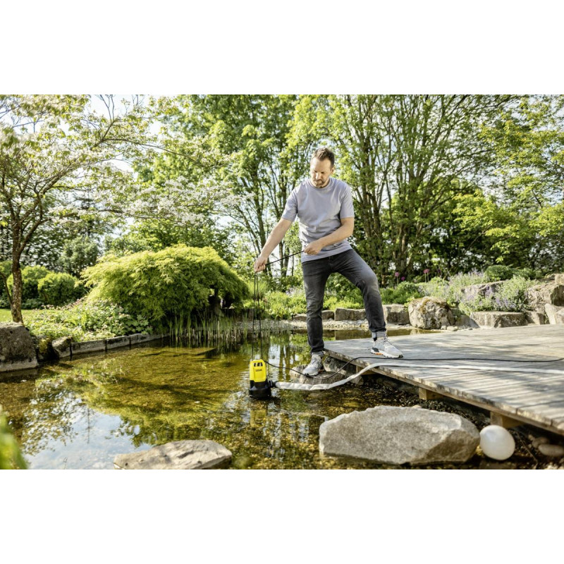 1.645-800.0 KARCHER drenažo siurblys SP 9.500 DIRT nešvariam vandeniui, 250W, 9500l/h.