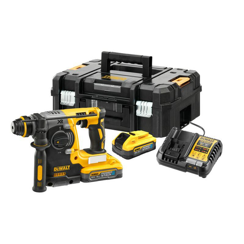 DCH273H2T-QW DEWALT SDS+ 18V perforatorius 2.1J 2x5.0Ah POWERSTACK