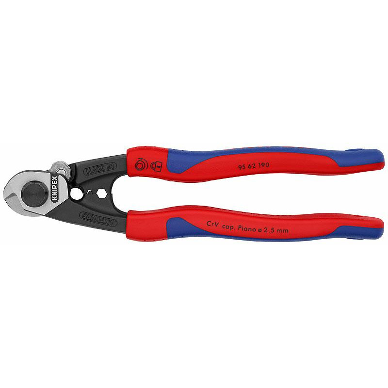 9562190 KNIPEX virvių pjovimo įrankiai iki 7 mm