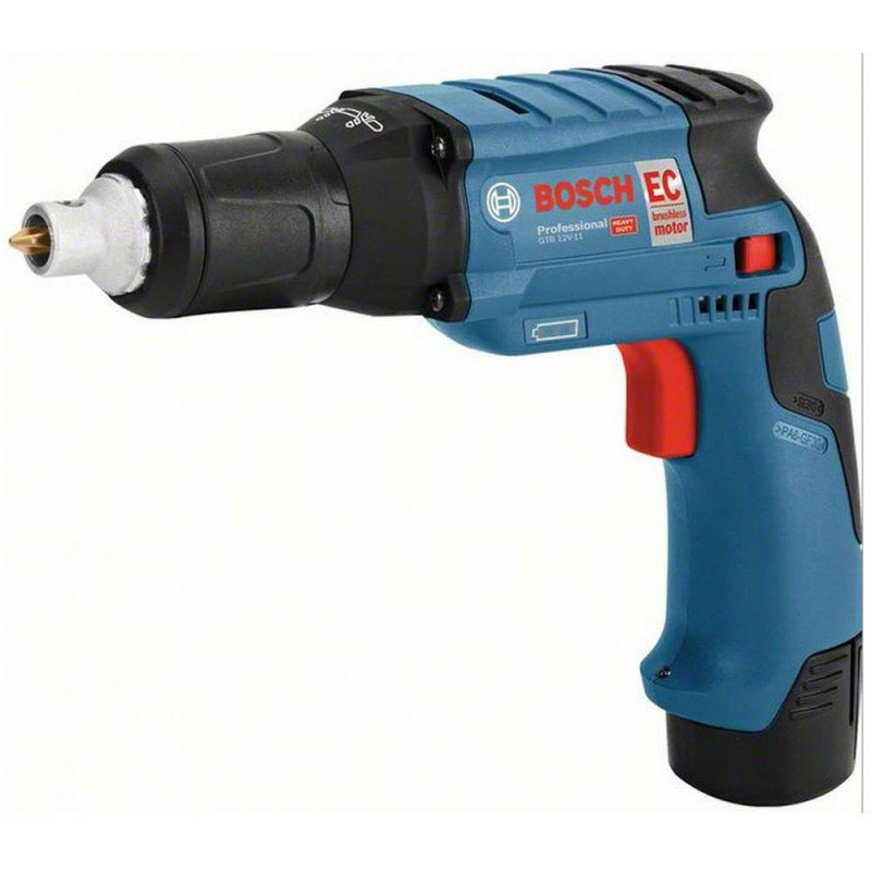 06019E4004 BOSCH.GTB 12v-11 2x3.0Ah gipso kartono tvarkyklė...