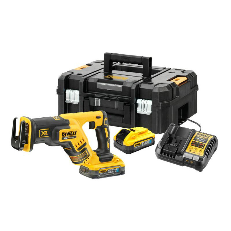 DCS367H2T-QW DEWALT.18V šabloninis pjūklas DCS367H2T 2x5.0Ah POWERSTACK TSTAK II