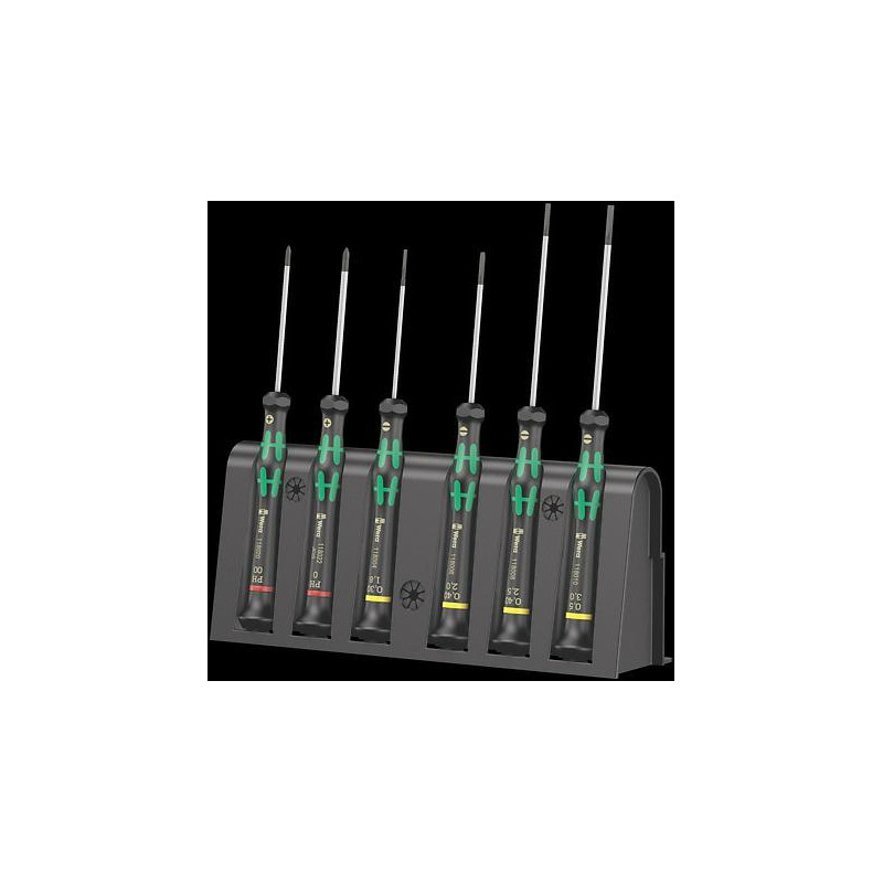 05118150001 WERA PRECISION DRIVER'S SET 6 dalių rinkinys.