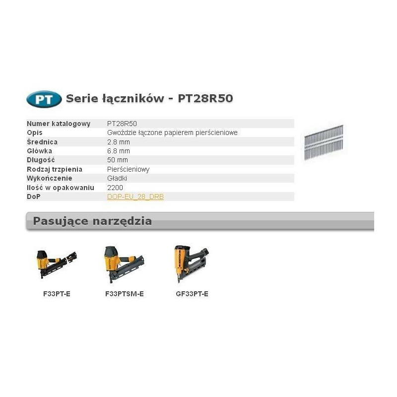 F250R60Q BOSTITCH NAILS F 2.50-60 R Q 9m...