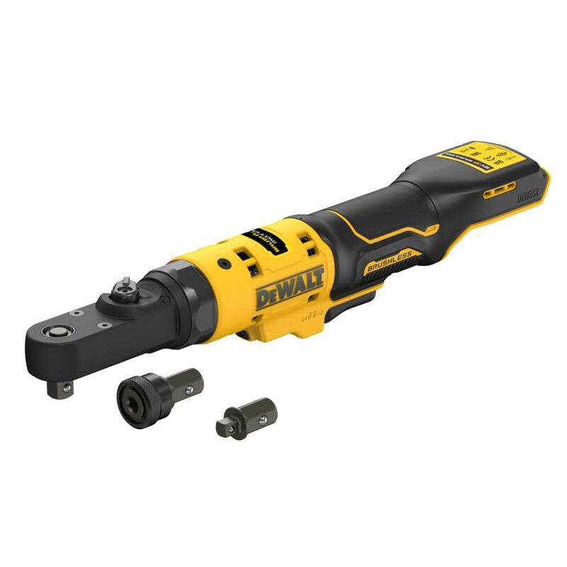 DCF500N-XJ "DEWALT".REKETAS 12V DCF500N SU ADAPTERIAIS 1/4" 3/8" 1/2" HEX 1/4"