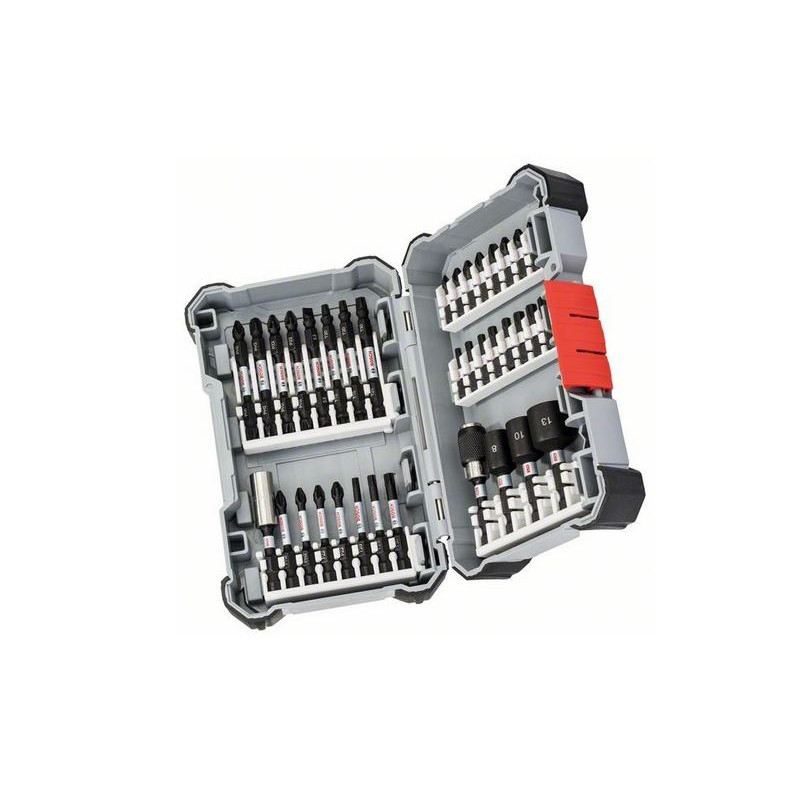 2608522365 BOSCH RANKENŲ RANKENŲ RINKINYS+RANKENŲ PRIETAISAS 36vnt.