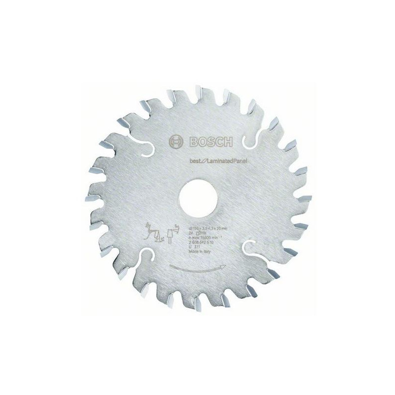 2608642610 BOSCH UNDERCUT pjūklas 120x20x24z ... Geriausia laminuotoms plokštėms