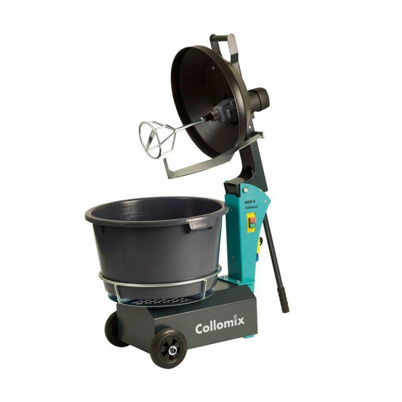 37123 COLLOMIX ROTATING MIXER AOX-S DVIGUBAS VARIKLIS 1kW/0.55kW MAX 50kg