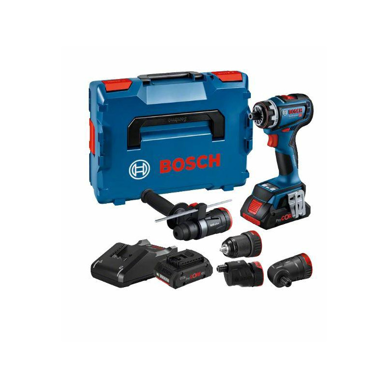 06019K6200 BOSCH.GSR 18V-90 FC 2x4.0Ah PROCORE 4xGFA LB tvarkyklė