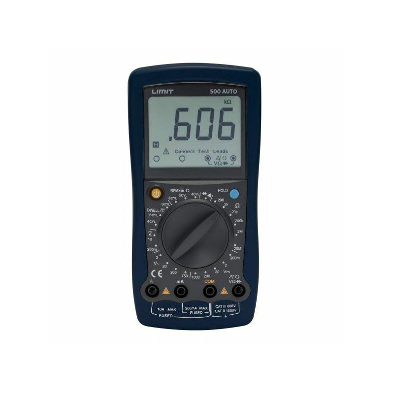 128580107 RIBINIS SKAITMENINIS MULTIMETRAS 500 AUTO