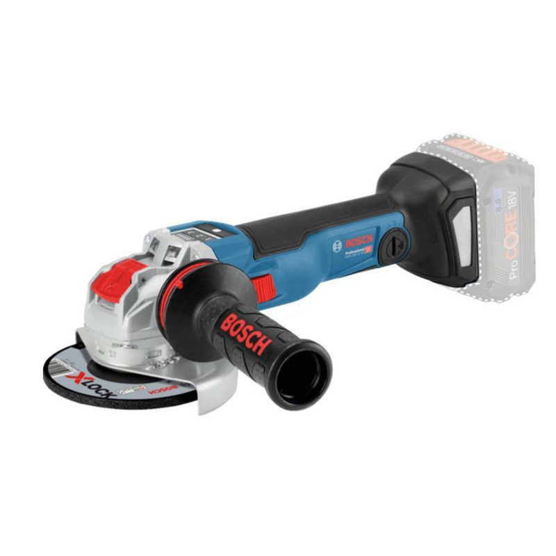 06017B0400 BOSCH.GWX 18V-10 SC 125mm REG.OBR. SOLO X-LOCK L-BOXX ...