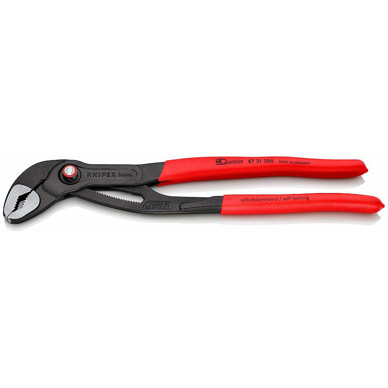 8721300 KNIPEX įėjimo stūmokliai 300mm COBRA QUI CK SET...