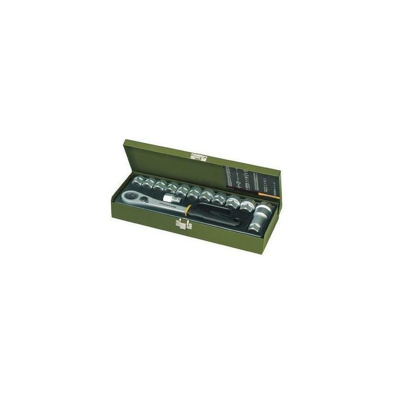 PR23604 PROXXON veržliarakčių rinkinys 14 vnt. /1/2" / SU GRIOVELIAIS