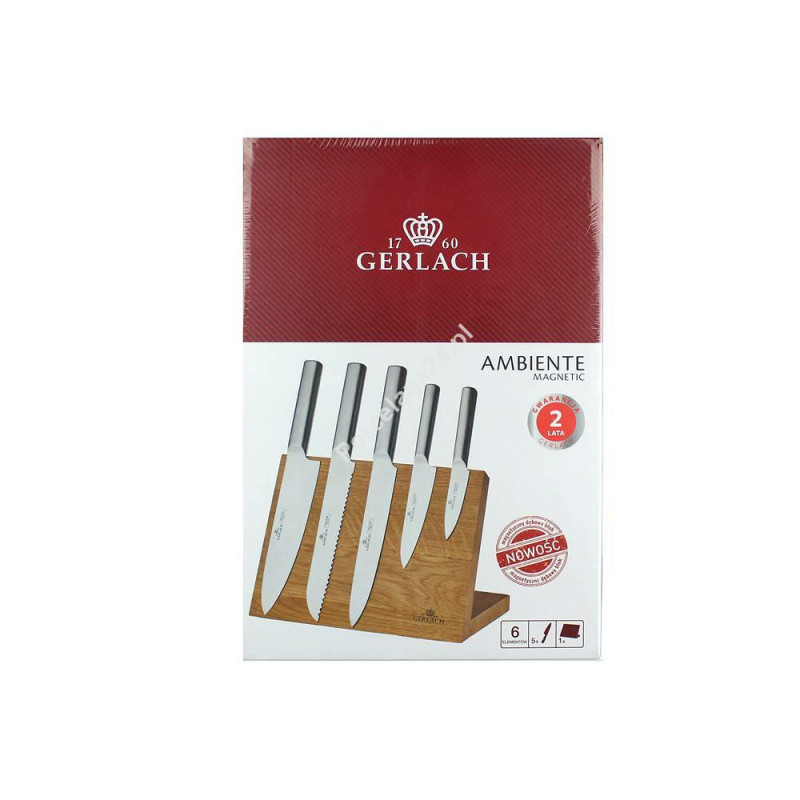 977M GERLACH.KNIGES SET 5pc. AMBIENTE MAGNETIC IN BLOCK