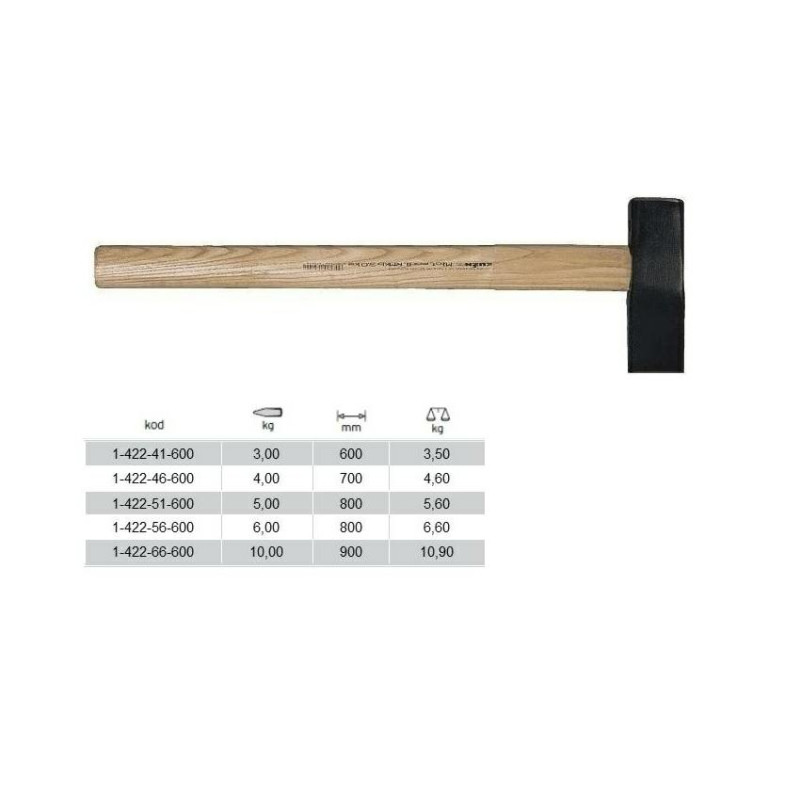 1-422-46-600 KUŹNIA SHAKER BROKER 4kg...