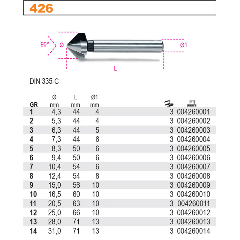426-14 BETA GILINTUVAS, HSS 426/14...