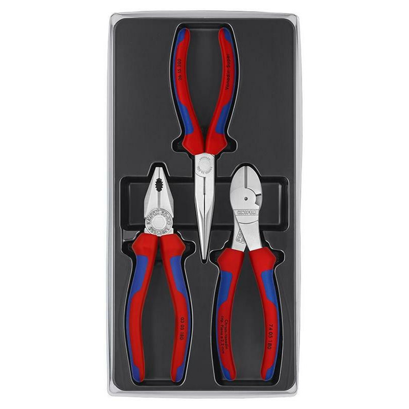 002011V01 KNIPEX 3 TAŠKŲ PISTOLETAS. SERVISO DARBAMS 0305180/2615200/7405180
