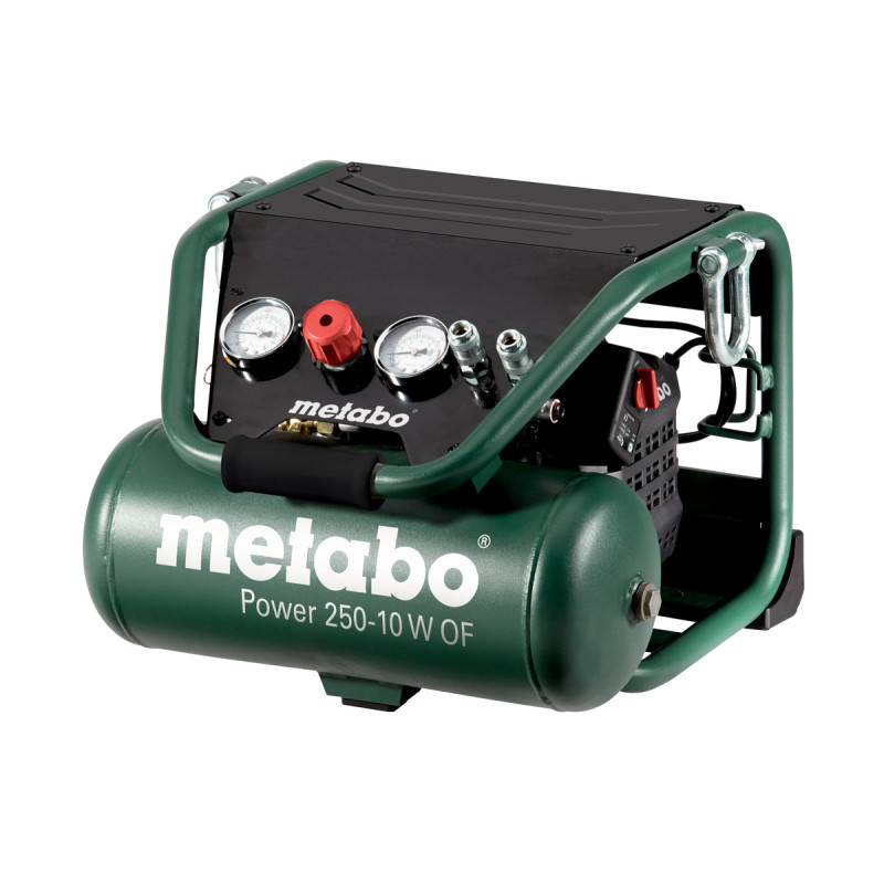 601544000 METABO.COMPRESSOR POWER 250-10 W OF 230V 10L OIL-FREE ...