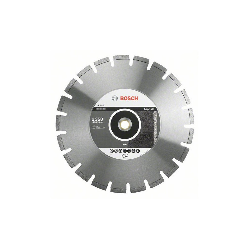 2608602626 BOSCH DISKUS D.* 400x25.4 SEG ASFALT