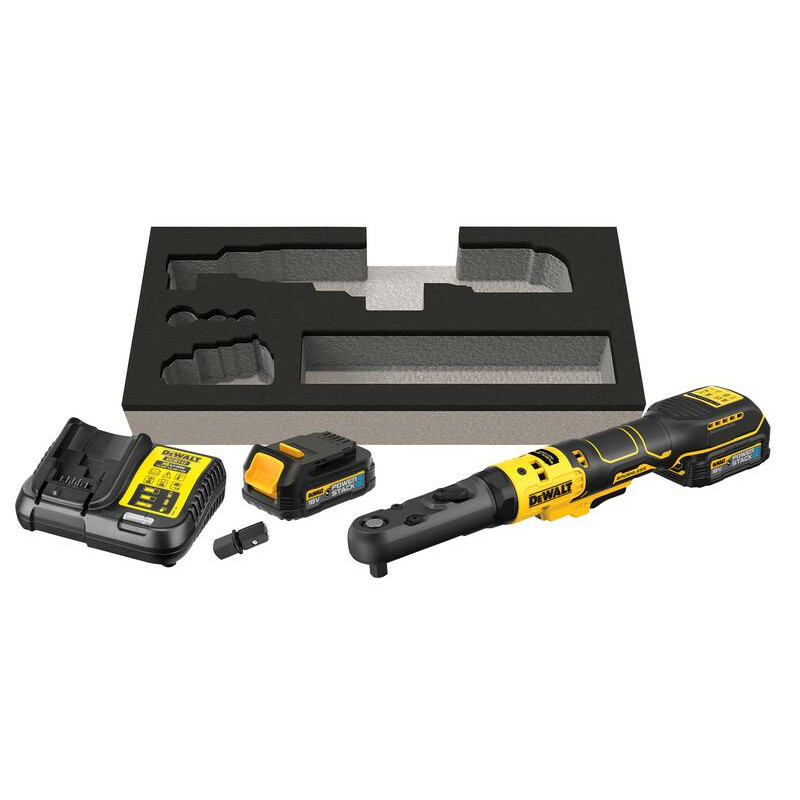 DCF510E2G-QW DEWALT.REKETAS 18V 1/2" 3/8" DCF510E2G 2x1.7Ah
