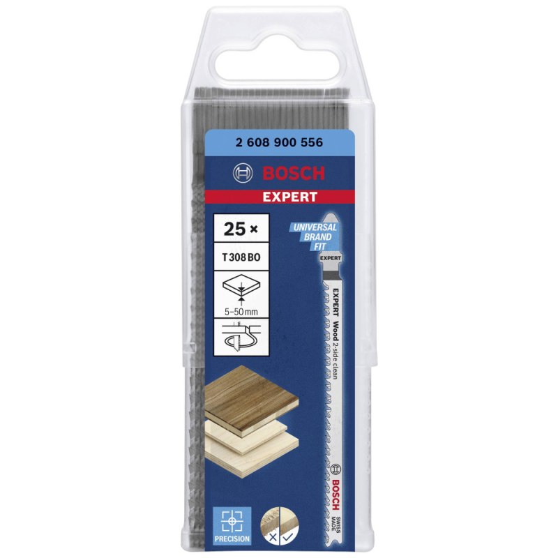 2608900556 BOSCH TOOL T308BO /25 vnt. EXPERT